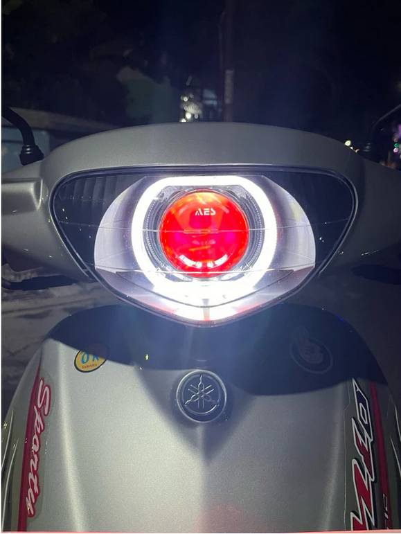 Lampu Depan Mio Sporty Set Biled AES TURBO SE Double Laser 2.5 I Lampu Depan Mio Sporty Set Biled AES TURBO SE Double Laser 2.5 I